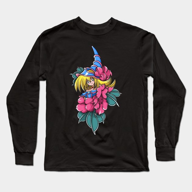 dark magician girl Long Sleeve T-Shirt by dubcarnage